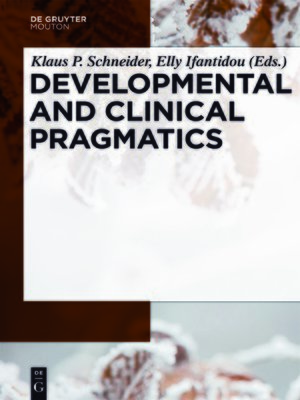 cover image of Developmental and Clinical Pragmatics